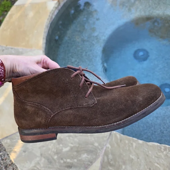 Cole Haan Ogden Stitch Chukka Boot Brown Suede C26393 Shoes 12M - Picture 10 of 10